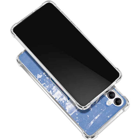 NHL New York Rangers Frozen Galaxy A15 5G Clear Case
